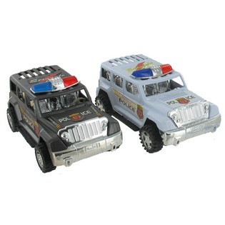 JEEP DE POLICÍA DE FRICCIÓN (12 uds.)