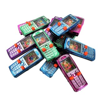 JUEGO DE AGUA CON FORMA DE MÓVIL (24 uds.)
