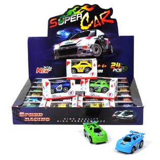 Mini Coches de Fricción en Expositor (24 uds.)