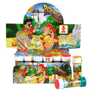 Pomperos de Jabón Piratas en Expositor (36 uds.)