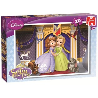 PUZZLE JUMBO DISNEY SOFÍA LA PRIMERA EN EL CASTILLO 20 PIEZAS (4 uds.)