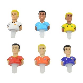 ***S&Uacute;PER BARATO*** Tapones de Botella Figuras Futbolistas (Mix 240 uds.)