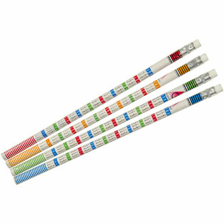 Lápiz de Cálculo con Tablas de Multiplicar (12 unidades)