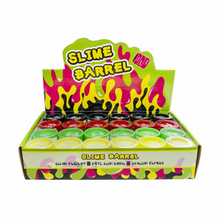 PEQUEÑO SLIME DE COLORES EN EXPOSITOR (24 uds.)