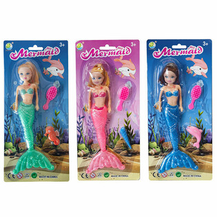 Muñeca Sirena en Blíster (6 uds.)