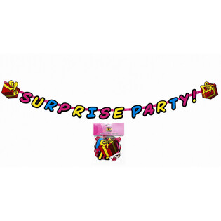 GUIRNALDA SURPRISE PARTY - LONGITUD: 180 CM (6 uds.)